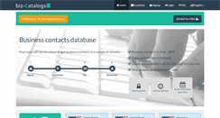 Desktop Screenshot of biz-catalogs.com