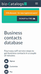 Mobile Screenshot of biz-catalogs.com